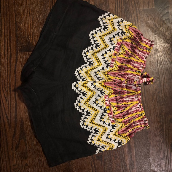 Anthropologie batik print linen shorts - Picture 2 of 4